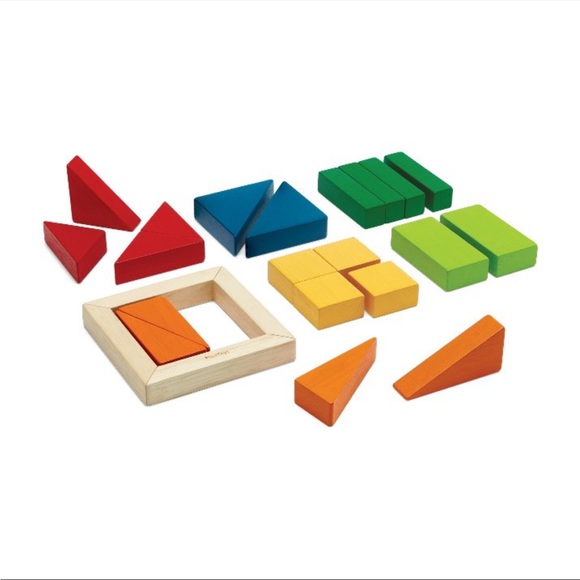 plan toys Other - NIB Plantoys fraction blocks